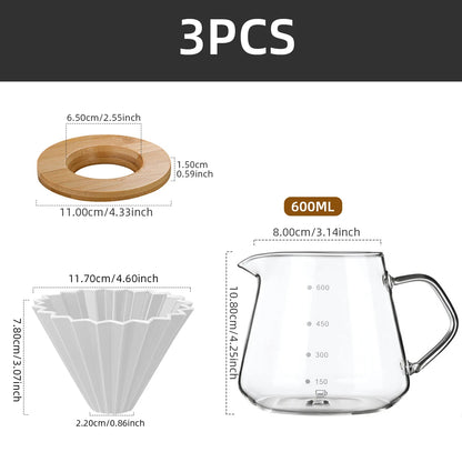 Glass Coffee Brew Pot