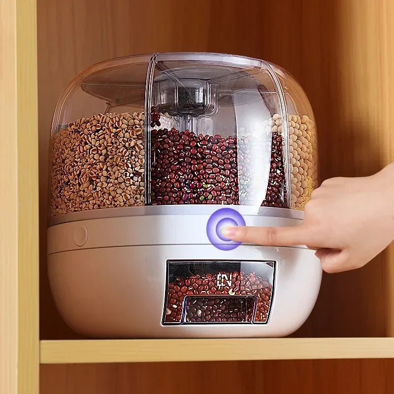 Rotating Rice Dispenser