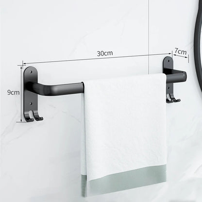 Bathroom Towel Rack 3 Layers No Drill Towel Holder Shower Rack Aluminum alloy Storage Shelf  Bathroom Accessories