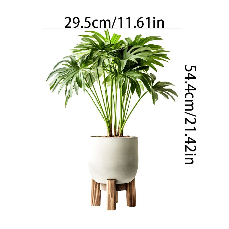 Sticker Green Plant Pot Wall