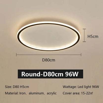 Modern Ultrathin LED Ceiling Lamp