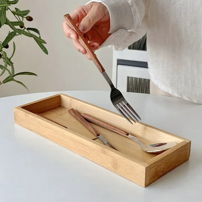 Wooden Serving Tray Plate