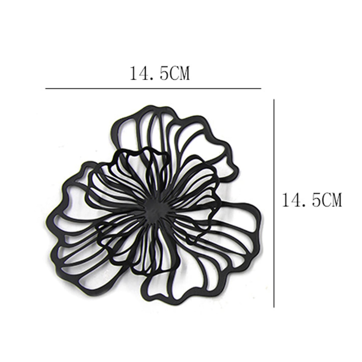 Wall Decoration Flower Metal Art