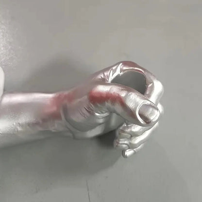 Modern Geometric Resin Wall Vase