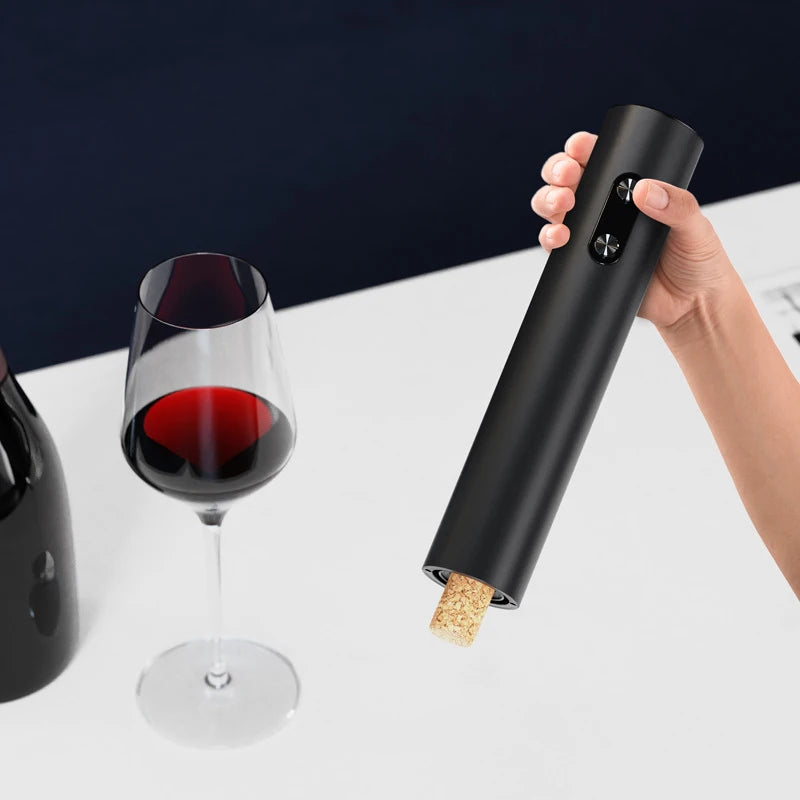 Automatic Electric Wine Opener with Foil Cutter