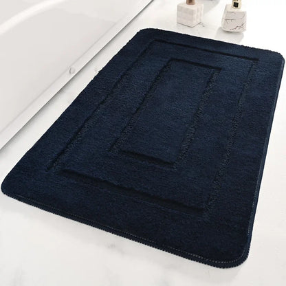 Bathroom Rug Microfiber Shaped Absorbing