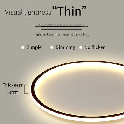Modern Ultrathin LED Ceiling Lamp