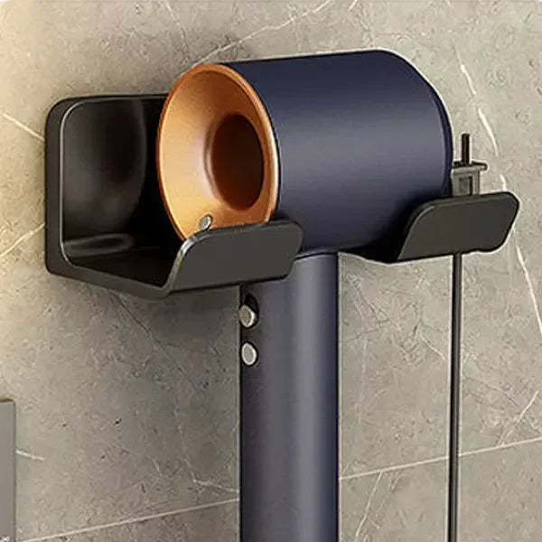 2025 New Hair Dryer Holder Wall Dryer Cradle Straightener Stand Organizer Box Toilet Blower Holder Shelf Bathroom Accessories