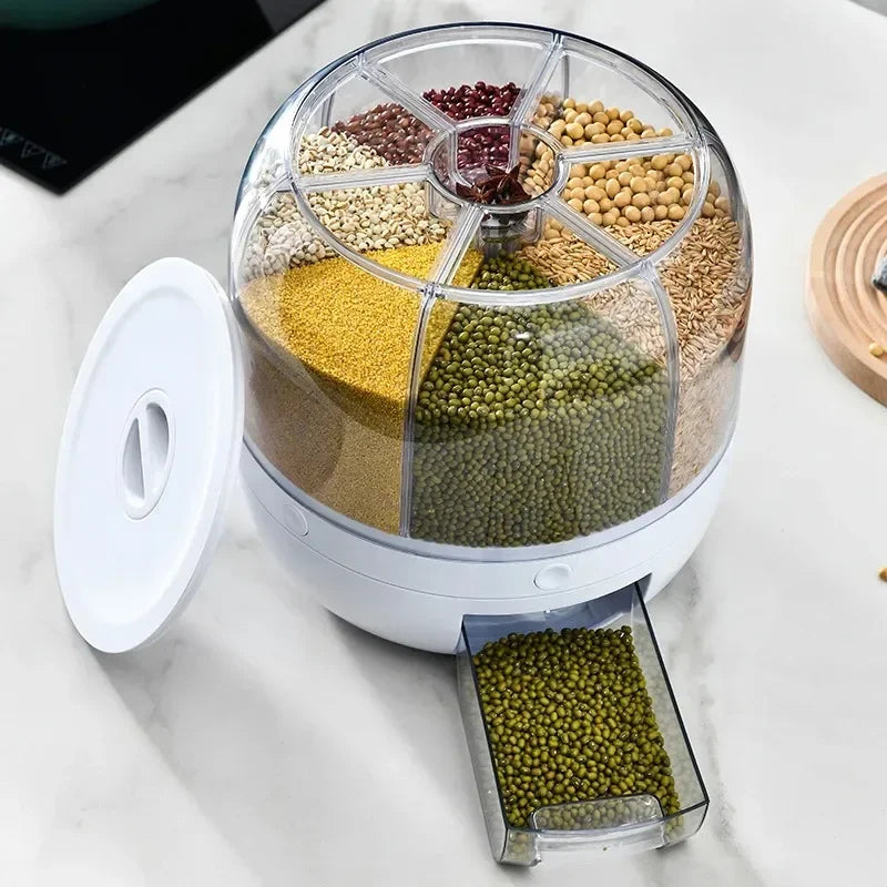 Rotating Rice Dispenser