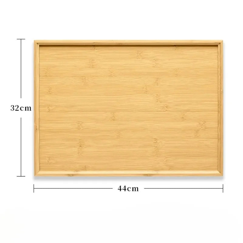 Household Kitchen Plate Bamboo