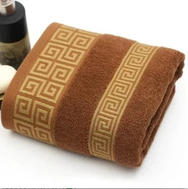 100% Cotton Luxury  Soft  Embroidered  Beach Towel  Super Absorbent Bath Towel for Adults Quick Dry Bathroom Towel Bath Towels