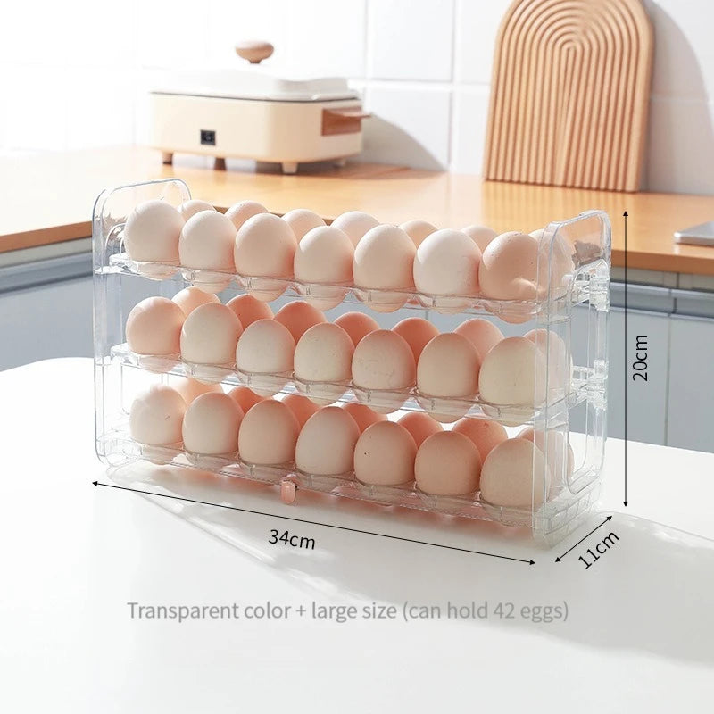 Large Capacity Egg Holder for Refrigerator