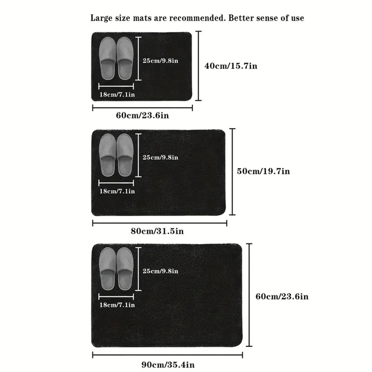 Bathroom Rug Anti-slip