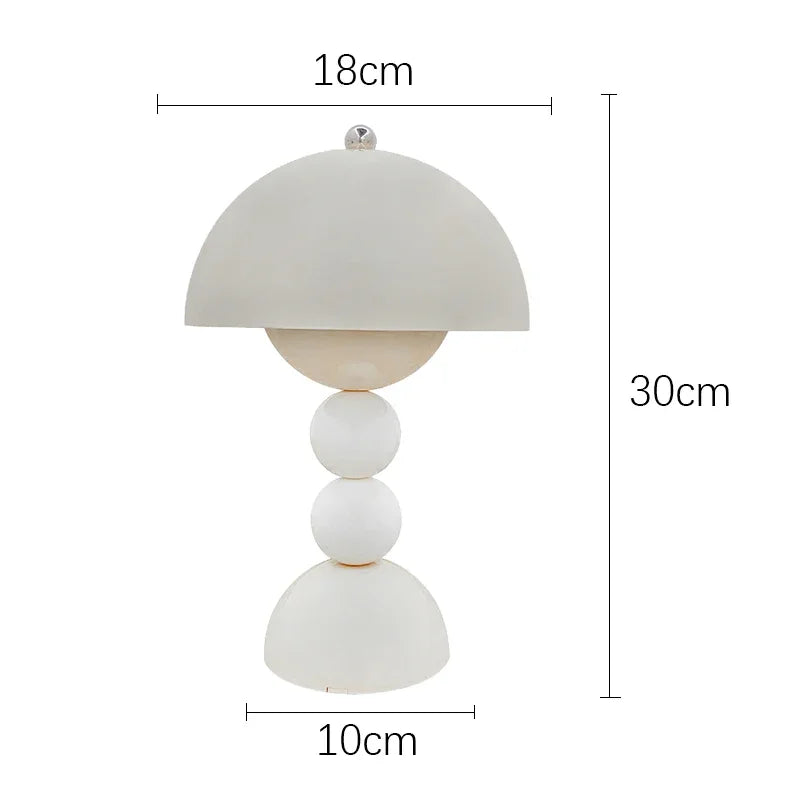 Nordic LED Table Lamp USB Dimmable Flowers  For Home Living Table Bedroom Room Decoration LED Night Lamps Bedside  Desk Lights