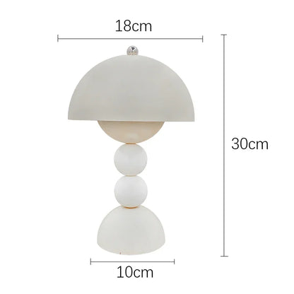 Nordic LED Table Lamp USB Dimmable Flowers  For Home Living Table Bedroom Room Decoration LED Night Lamps Bedside  Desk Lights