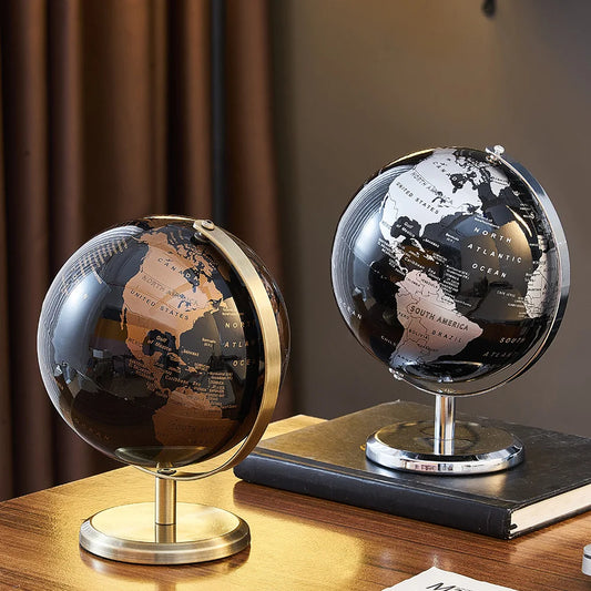 Retro World Globe Modern