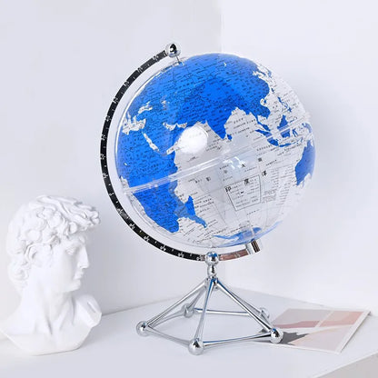 Golden Globe Factory Earth HD Globe Club, 20cm students teach transparent globes. Indoor decoration gifts.