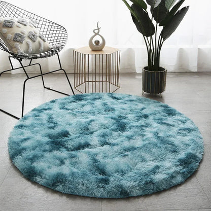 Ultra Soft Plush Round Rug Mat