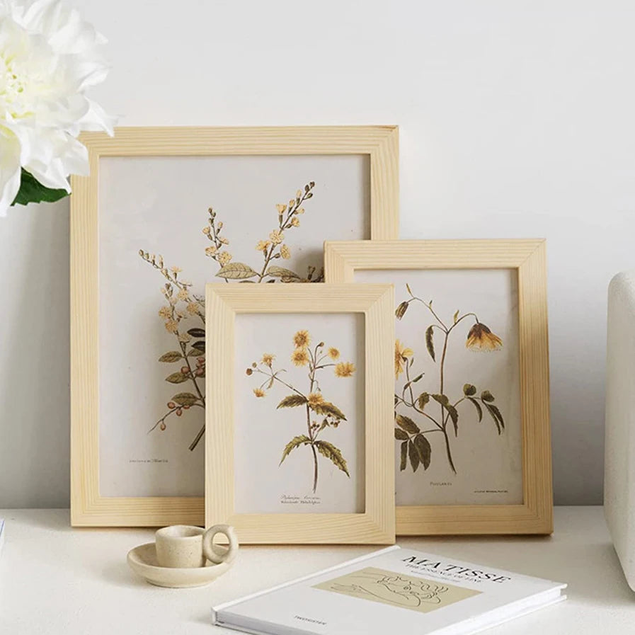 Natural Wooden Picture Frames