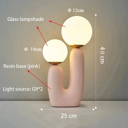 Art Glass Table Lamp