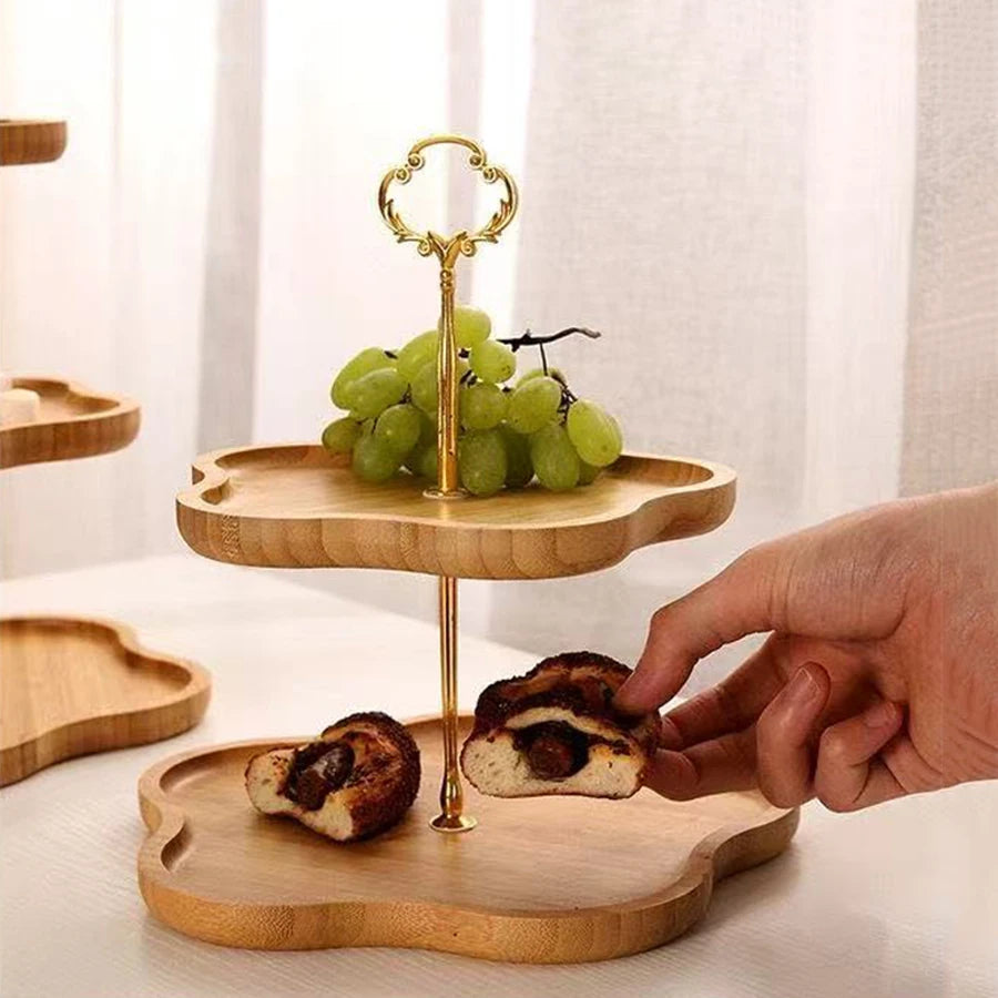 Wooden Cake Tray