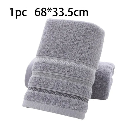1pc Face Towel Absorbent Pure Hand Face Cleaning Hair Shower Microfiber Towels Bathroom Home Hotel for Adults