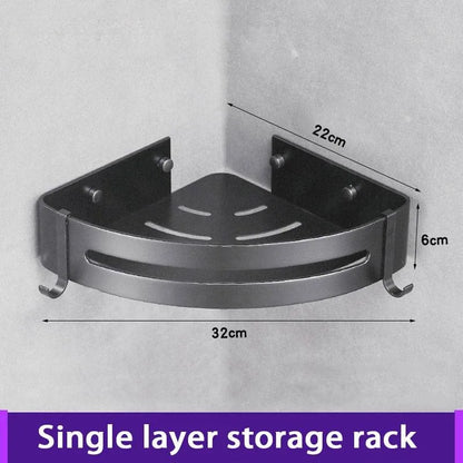 No Drill 1/3 PCS Bathroom Shelf, Storage Organizer Shower Caddy, Strong Adhesive Wall Corner Organizer for Shampoo Towel Storage