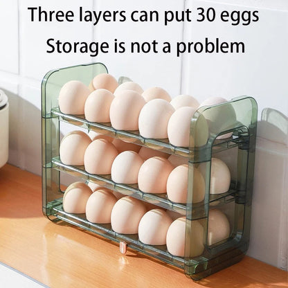 Large Capacity Egg Holder for Refrigerator