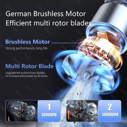 Mini Car Vacuum Cleaner Wireless