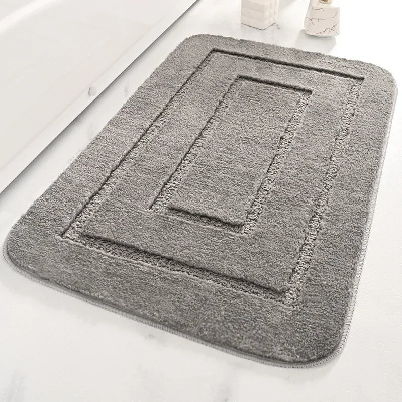 Bathroom Rug Microfiber Shaped Absorbing
