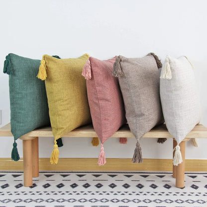 Pillow Cover Linen Decor
