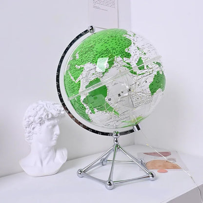 Golden Globe Factory Earth HD Globe Club, 20cm students teach transparent globes. Indoor decoration gifts.