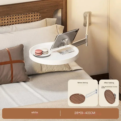 Foldable Wall Mounted Table with Storage