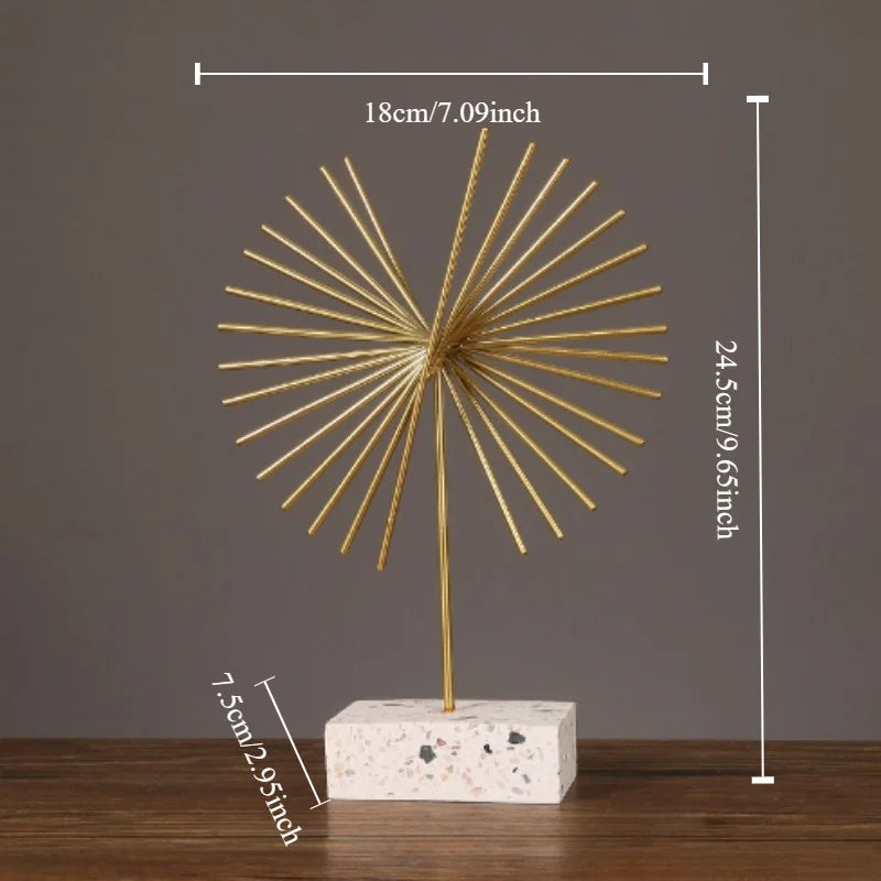 Nordic Simple Metal Abstract Art