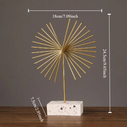 Nordic Simple Metal Abstract Art