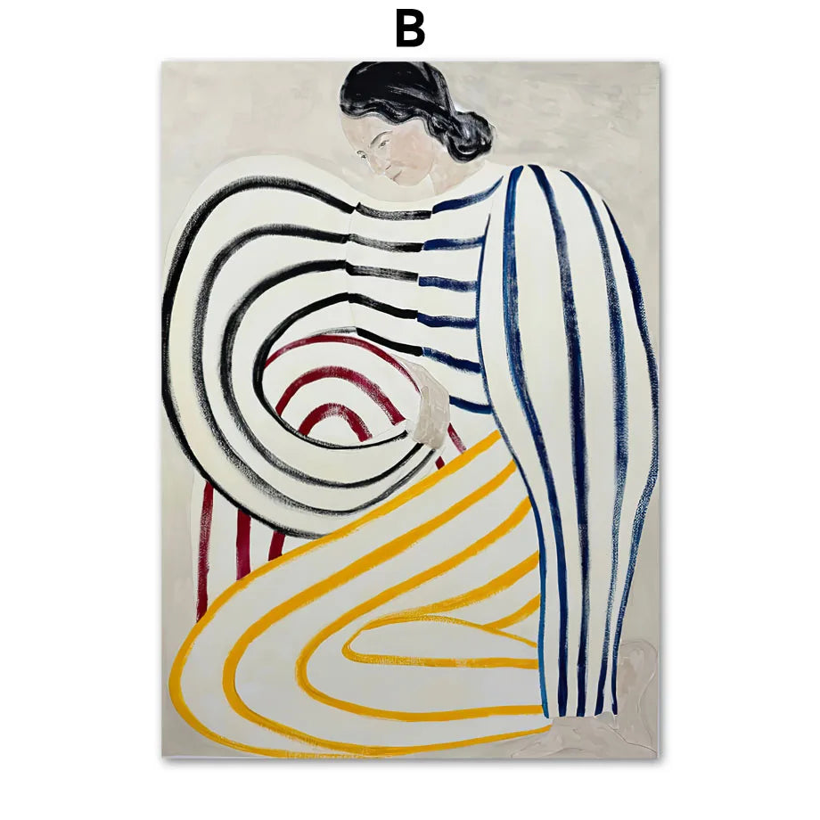 Abstract Geometric Wall Art