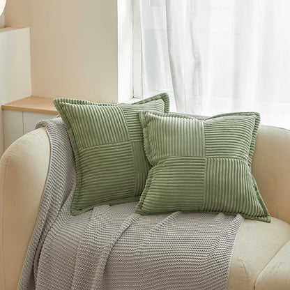 Striped Pillow Covers Decorative