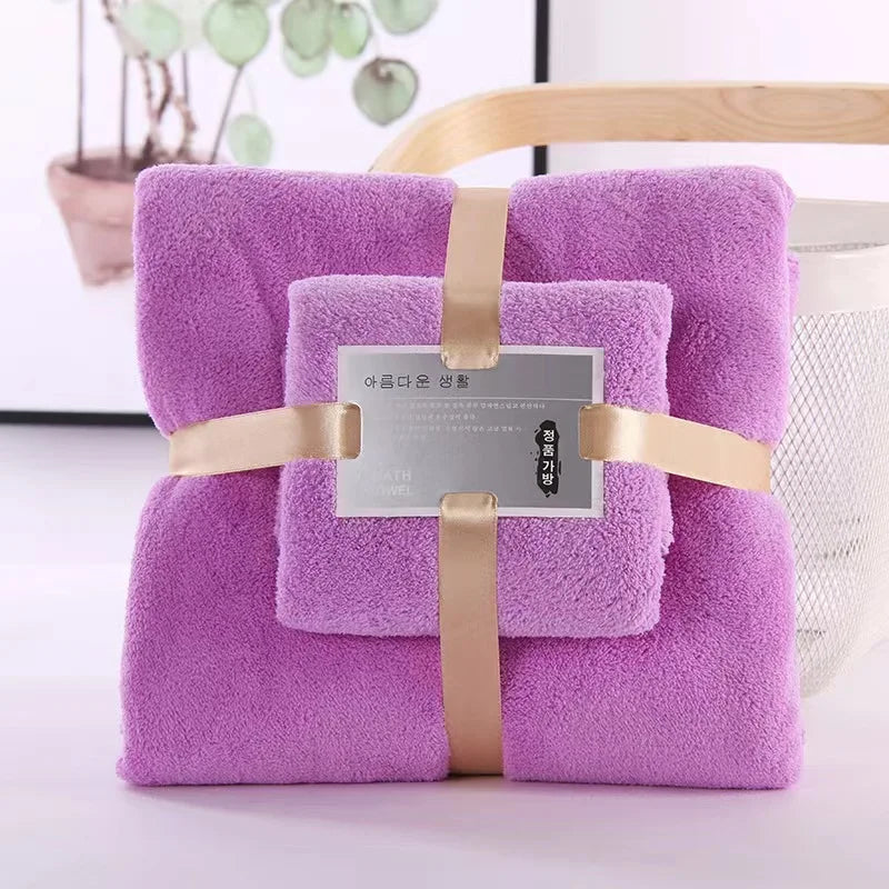 Shower Towel Luxuriously Soft Bath Towel Set for Gentle Skin Absorbent Quick Drying Versatile Usage for Bathroom 2 Pack Highly