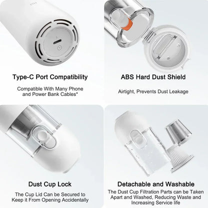 Portable Car Vacuum Cleaner Mini