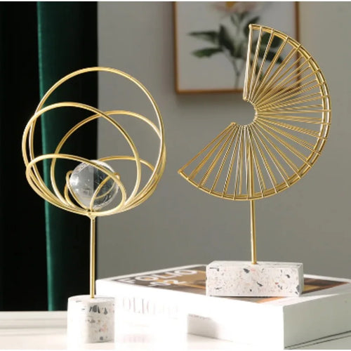 Nordic Simple Metal Abstract Art