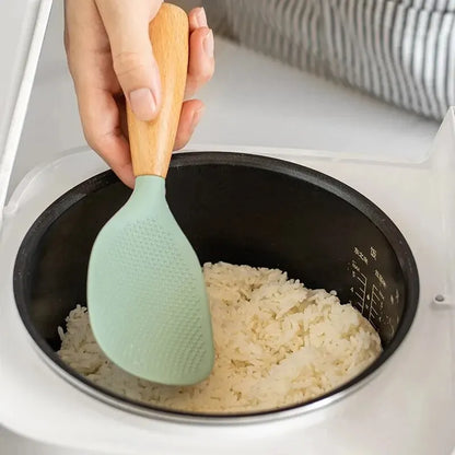 Silicone Spoon Non-stick Cooking