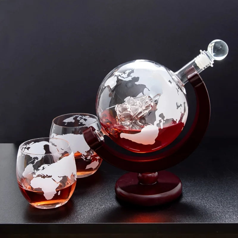 Whiskey Decanter Globe