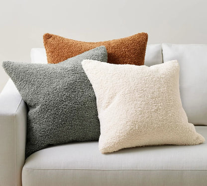 Plush Pillow Cover Cozy