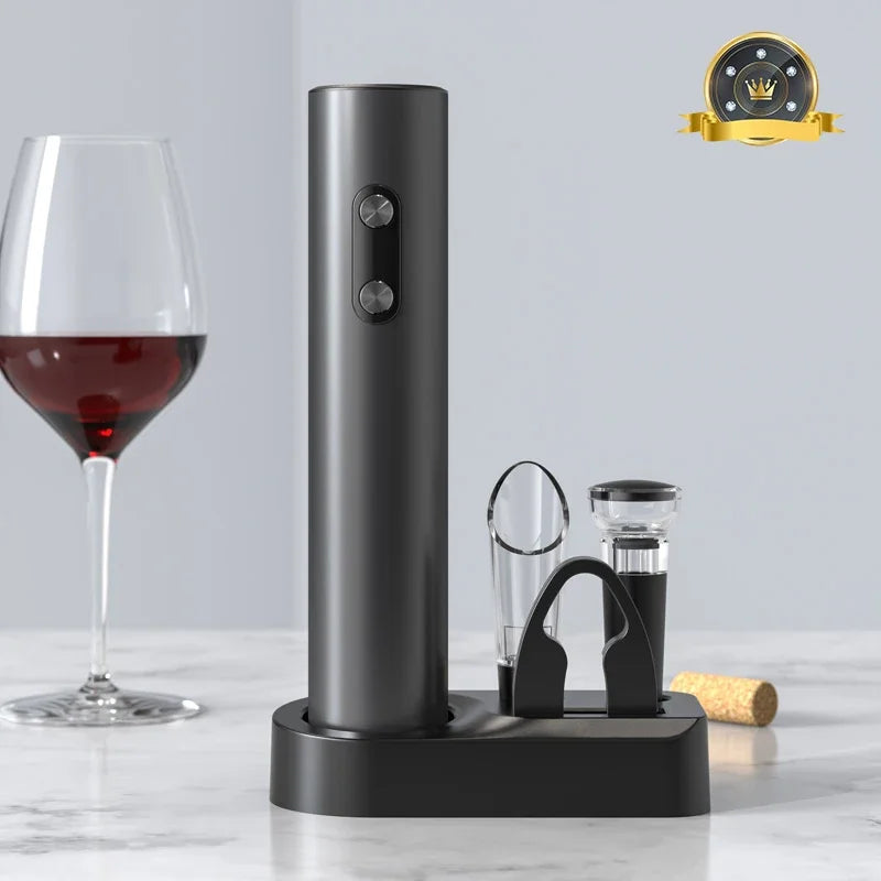 Automatic Electric Wine Opener with Foil Cutter