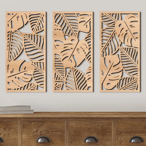 Hollow Wooden Hanging Board Wall Decoration