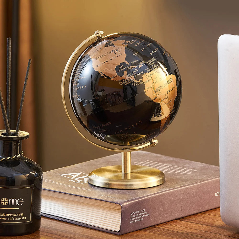 Retro World Globe Modern