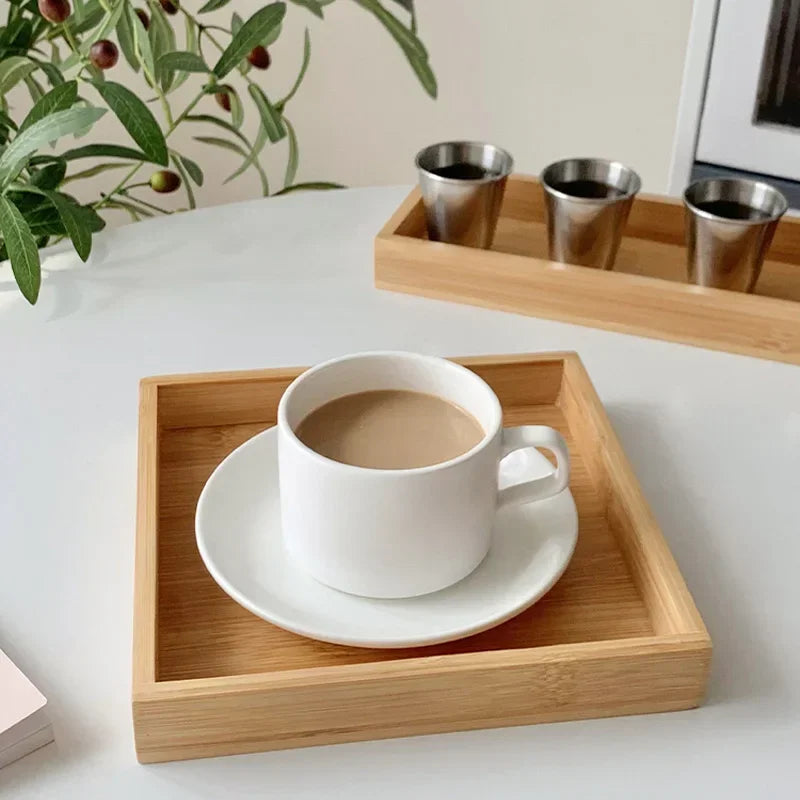 Wooden Serving Tray Plate