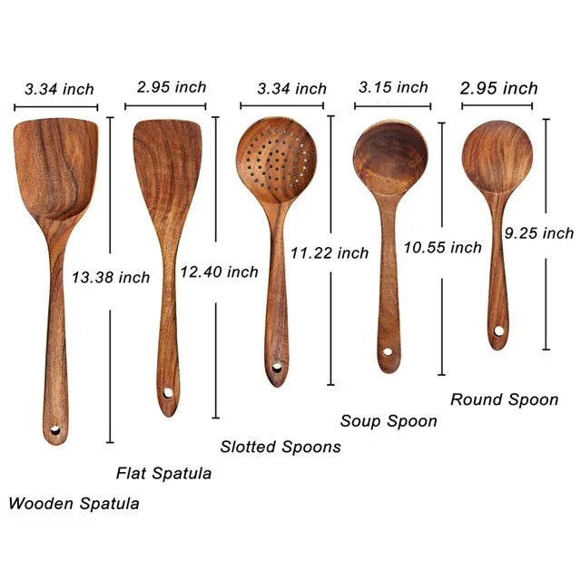 Wooden Cooking Spoons