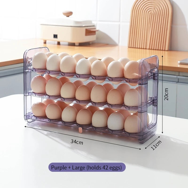 Large Capacity Egg Holder for Refrigerator