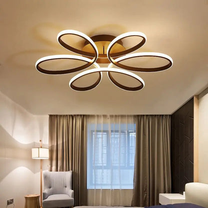 Modern LED Ceiling Lamp Aluminum